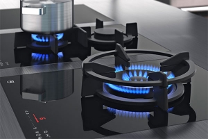 V-ZUG GAS951GSAZ, 3107260515, Gas-Kochfeld, Dual Design Black, 10 JAHRE GARANTIE!