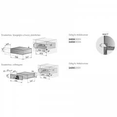 V-ZUG VacuDrawer V6000 14, 3600400003, schwarz, 10 JAHRE GARANTIE!