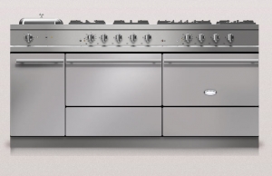 Lacanche Sully 1800-G Modern, Kochstation, 180,5 cm, Farbe Inox, mit 5 Jahren Garantie!