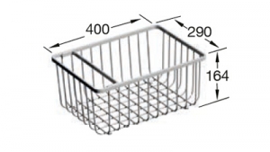 Villeroy & Boch Drahtkorb aus Edelstahl, 9K12 00 K1