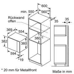 Neff HWB53 / HLAWD53N0, Einbau-Mikrowellengert, mit 5 Jahren Garantie!