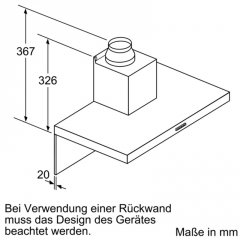 Neff DBBC920N / D92BBC0N0, Wandesse 90 cm, Edelstahl, EEK: D, mit 5 Jahren Garantie!