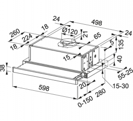 Franke Smart FSM 601 BK Glas wei, 315.0489.957, Mit 5 Jahren Garantie!