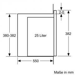 Constructa CC4P91562, Einbau-Mikrowellengert, schwarz, Hydro Clean, mit 5 Jahren Garantie!