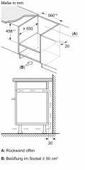 Constructa CC4W91963, Einbau-Mikrowelle mit Heiluft, 60 x 45 cm, schwarz, mit 5 Jahren Garantie!