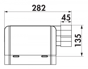 Naber COMPAIR Steel Flow SF 150 Rohrset fr Muldenlfter, 4061024