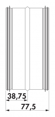 Naber COMPAIR Steel Flow SR-VBS 150 Rohrverbinder, 4061019