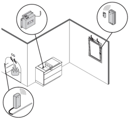 Naber COMPAIR Fensterkontaktschalter fr Muldenlfter, 7051002