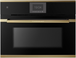 Kppersbusch CBM 6550.0 S4, Backofen mit Mikrowelle, schwarz / Gold, mit 5 Jahren Garantie!