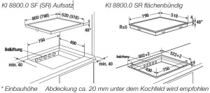 Kppersbusch KI 8800.0 SR, Vollflchen-Induktion 80 cm, rahmenlos, mit 5 Jahren Garantie!