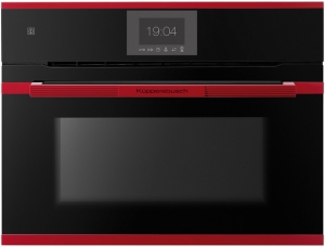 Kppersbusch CBM 6550.0 S8, Backofen mit Mikrowelle, schwarz / Hot Chilli, mit 5 Jahren Garantie!