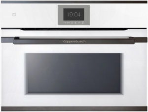 Kppersbusch CBM 6550.0 W2, Backofen mit Mikrowelle, wei / Black Chrome, mit 5 Jahren Garantie!