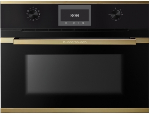 Kppersbusch CBM 6330.0 S4, Backofen mit Mikrowelle, schwarz / Gold, mit 5 Jahren Garantie!