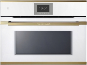 Kppersbusch CBP 6550.0 W4, Kompakt-Backofen wei / Gold, EEK: A+, mit 5 Jahren Garantie!