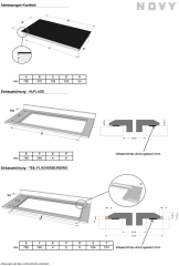 Novy Comfort 1757/2 Induktionskochfeld, mit 5 Jahren Garantie