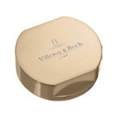 Villeroy & Boch Abdeckkappe rund fr Doppeldrehgriff, Gold, 9405 25 03