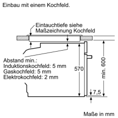 Neff BCB1602 / B1CCC0AN0, Einbaubackofen mit CircoTherm, EEK: A, mit 5 Jahren Garantie!