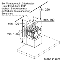 Neff CleanAir Umluftmodul integriert, regenierbar Z51FXJ0X5