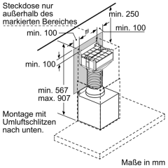 Neff CleanAir Umluftmodul integriert, regenierbar Z51FXJ0X5