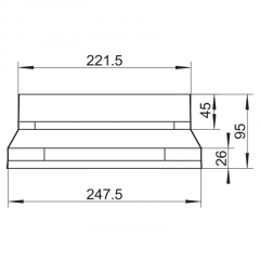 Naber COMPAIR SF-BA 150 Adapter, 4061035