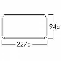 Naber COMPAIR E-Jal flow 150 Mauerkasten inkl. THERMOBOX, 4043066