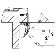 Naber Selectakit Cox Cick, manueller Fupedal-Auswerfer, 8012367