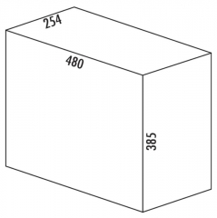 Naber Selectakit Bio Double 30 BM, Abfallsystem Frontauszug, anthrazit, 8012093