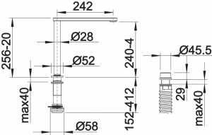 Blancoeloscope-F II Chrom, 516672