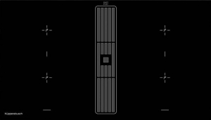 Kppersbusch KMI 9850.0 SR, 90 cm Muldenlftung inkl. Motor, rahmenlos, mit 5 Jahren Garantie!