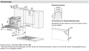 V-ZUG DFSG V6103360003, Einbauhaube, ChromeClass, 6103360003, 10 JAHRE GARANTIE!