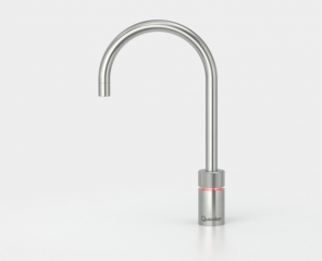 Quooker Nordic Round single tap, PRO3-VAQ und Cube *inkl. FILTER*, Edelstahl massiv, 7 JAHRE GARANTIE, 3NRRVSCUBE2