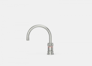 Quooker Classic Nordic Round single tap, PRO3-VAQ und Cube *inkl. FILTER*, verchromt, 7 JAHRE GARANTIE, 3CNRCHRCUBE2