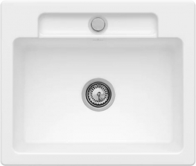 Villeroy & Boch Siluet 60 S flat, Farbe RW Stone White, Classicline