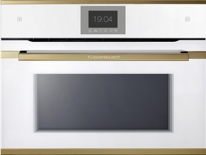 Kppersbusch CBD 6550.0 W4, Kompakt-Backofen wei / Gold, mit 5 Jahren Garantie!