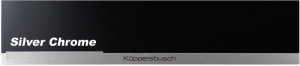 Kppersbusch CSV 6800.0 S3, 14 cm Vakuumierschublade, Front schwarz / Silver Chrome, mit 5 Jahren Garantie!