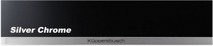 Kppersbusch CSW 6800.0 S3, 14 cm Wrmeschublade, Front schwarz / Silver Chrome, mit 5 Jahren Garantie!