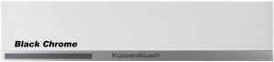 Kppersbusch CSW 6800.0 W2, 14 cm Wrmeschublade, Front weiss / Black Chrome, mit 5 Jahren Garantie!