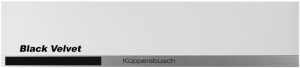 Kppersbusch CSW 6800.0 W5, 14 cm Wrmeschublade, Front weiss / Black Velvet, mit 5 Jahren Garantie!