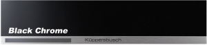 Kppersbusch CSZ 6800.0 S2, 14 cm Zubehrschublade, Front schwarz / Black Chrome, mit 5 Jahren Garantie!