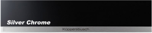 Kppersbusch CSZ 6800.0 S3, 14 cm Zubehrschublade, Front schwarz / Silver Chrome, mit 5 Jahren Garantie!