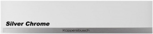 Kppersbusch CSZ 6800.0 W3, 14 cm Zubehrschublade, Front weiss / Silver Chrome, mit 5 Jahren Garantie!