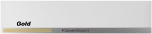 Kppersbusch CSZ 6800.0 W4, 14 cm Zubehrschublade, Front weiss / Gold, mit 5 Jahren Garantie!