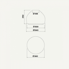 Einzelst�ck Falmec Sophie, Inselhaube, anthrazit, Circle.Tech, mit 5 Jahren Garantie