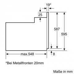 Constructa CH2M60050, Einbau-Elektroherd, Edelstahl, EEK: A, mit 5 Jahren Garantie!