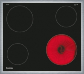 Constructa CM321053, Elektrokochfeld herdgebunden, Edelstahlrahmen, mit 5 Jahren Garantie!