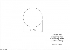 Reginox L18 390 OSK, Einbau-/Auflagesple Edelstahl, R00748