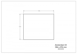 Reginox Amsterdam 54 Hahnlochbank, Regi-Granit Einbausple, Farbe pure white, R31032