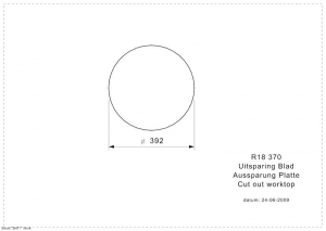 Reginox R18 370 OKG, Edelstahlsple, R00311