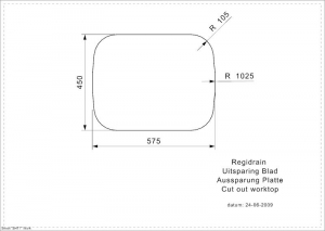 Reginox Regidrain, Edelstahlsple, R01929