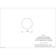 Reginox Rio-CC (304) Einbau-/Auflagesple, Edelstahl poliert, R00724